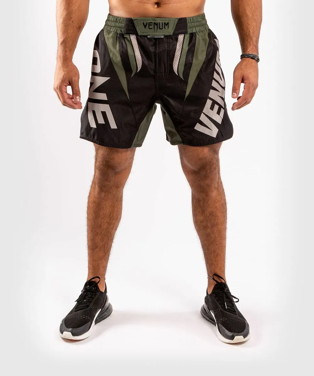 Venum One FC Impact Fightshorts - Black-Khaki 3 Venum One FC Impact Fightshorts - Black-Khaki