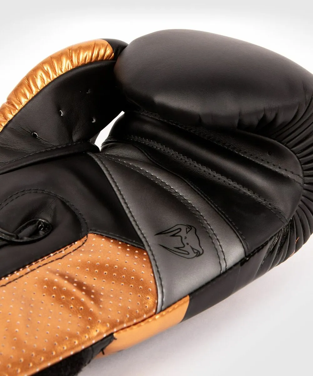 Venum Elite Evo Boxing Gloves - Black/Bronze 7 Venum Elite Evo Boxing Gloves - Black/Bronze - Image 5