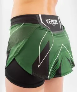 UFC Venum Authentic Fight Night Women's Skort - Green -Training gear shop 04bb64d4d9575a940606997bc2b438376e7b164e VNMUFC 00018 005 06