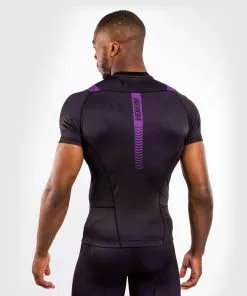 Venum NoGi 3.0 Rashguard Short Sleeves - Black-Purple 11 Venum NoGi 3.0 Rashguard Short Sleeves - Black-Purple -Training gear shop 061090cafc34559fa2a3611391466b90e0b2ba30 RASH SS NOGI3.0 PURPLE 05