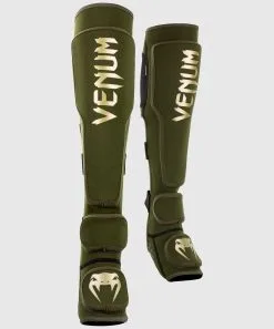 Venum Kontact Evo Shin Guards -Training gear shop 0759f55e7803bfc76ecc8ed4fcecdbd25d2381aa SHINGUARDS KONTACT EVO KHAKI GOLD 1500 01 2