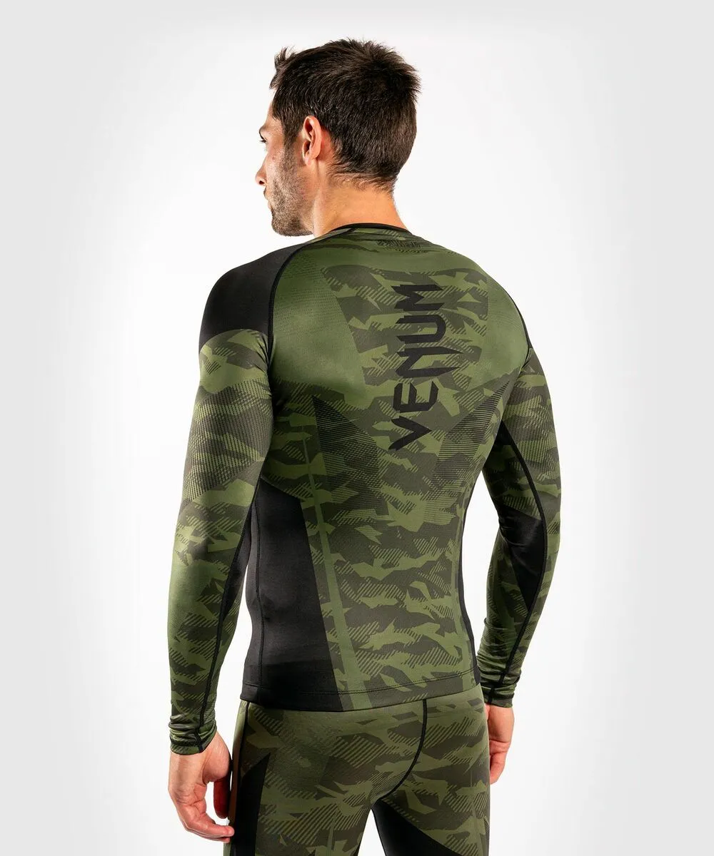Venum Trooper LS Rashguard, Forest Camo/Black 4 Venum Trooper LS Rashguard, Forest Camo/Black - Image 2