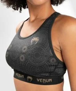 Venum Santa Muerte Dark Side (23) - Sport Bra -Training gear shop 083a13d9c1f6adc726b122551f938e17deacb012 BRA SANTAMUERTE BLACK BROWN 14
