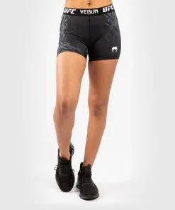 UFC Venum Authentic Fight Week Women's Performance Vale Tudo Shorts - Black