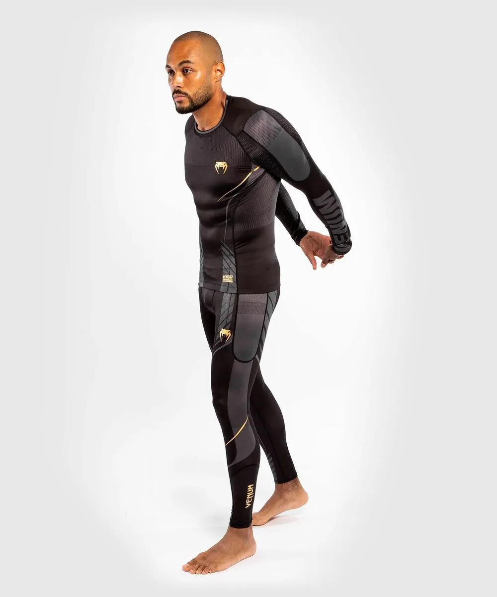 Venum Athletics Compression Tights - Black-Gold 8 Venum Athletics Compression Tights - Black-Gold - Image 6