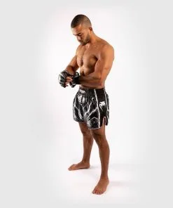 Venum GLDTR 4.0 (Gladiator) Muay Thai Shorts -Training gear shop 0cc1650a845c67fc5653d2f73abf5eba59870848 SHORT MUAYTHAI GLADIATOR 4.0 BLACK WHITE 10