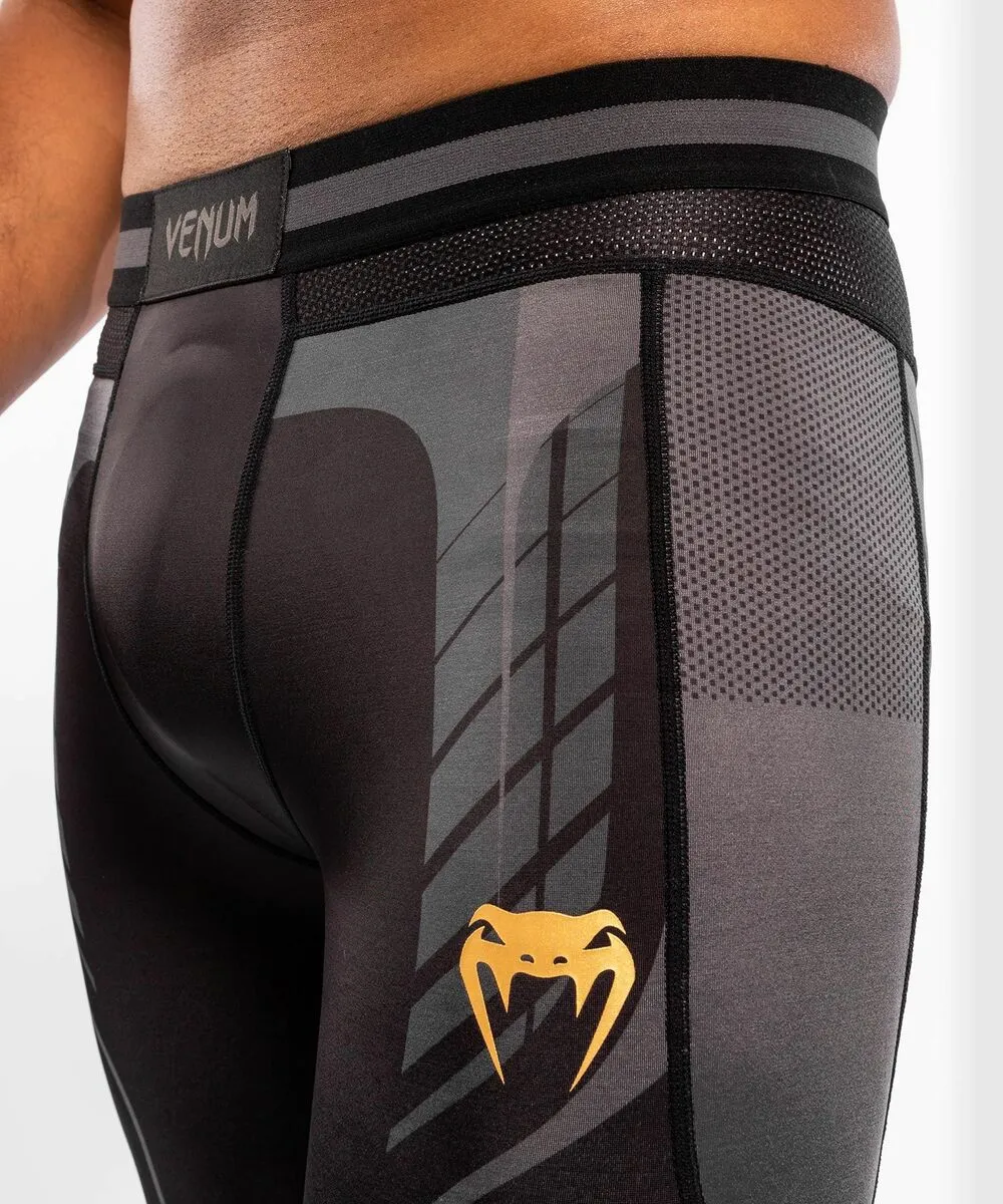 Venum Athletics Compression Tights - Black-Gold 6 Venum Athletics Compression Tights - Black-Gold - Image 4