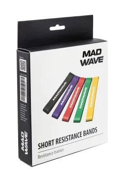 Mad Wave Short Resistance Bands 8 Mad Wave Short Resistance Bands -Training gear shop 100295662028329