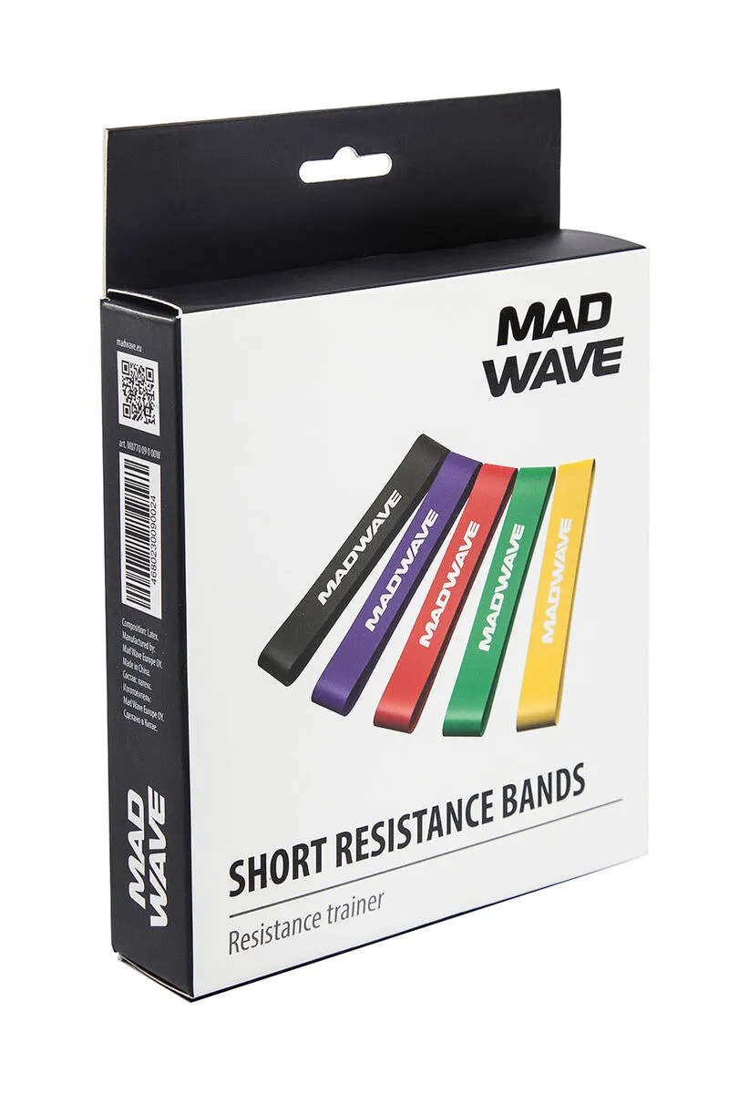 Mad Wave Short Resistance Bands 5 Mad Wave Short Resistance Bands - Image 3