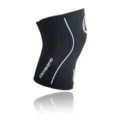 Rehband Rx Knee Support 5mm Limited Edition 2015 Reebok Crossfit Games (IPF) -Training gear shop 105306 Rehband Rx20Knee20Support20520mm Limited20Edition20201520Reebok20CrossFit20Games Black flat20lay low20res side