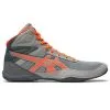 Asics Matflex 6 Wrestling Shoes Grey/Flash Coral