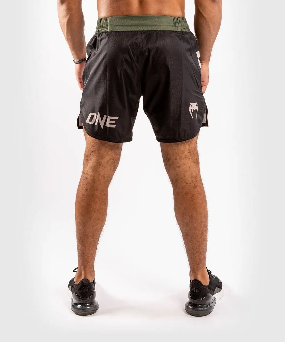 Venum One FC Impact Fightshorts - Black-Khaki 7 Venum One FC Impact Fightshorts - Black-Khaki - Image 5