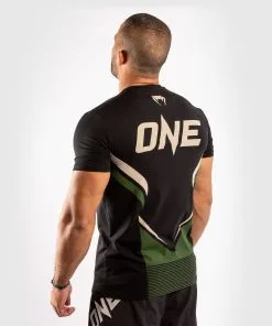 Venum One FC Impact T-shirt - Black-Khaki 11 Venum One FC Impact T-shirt - Black-Khaki -Training gear shop 12012179c313286be8c8a7e66d97116453801d40 TS ONEFC IMPACT BLACK KHAKI 03