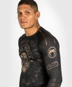 Venum Santa Muerte Dark Side Rashguard (23) - Longsleeves Black/Brown 12 Venum Santa Muerte Dark Side Rashguard (23) - Longsleeves Black/Brown -Training gear shop 13b3403241bc0ff9f9e976216deb953c555197aa RASH LS SANTAMUERTE BLACK BROWN 11