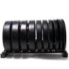 4R Black Olympic Style Bumber Plates 1 4R Black Olympic Style Bumber Plates -Training gear shop 150kg20Musta20Black20Bumber20plate20levypainosetti