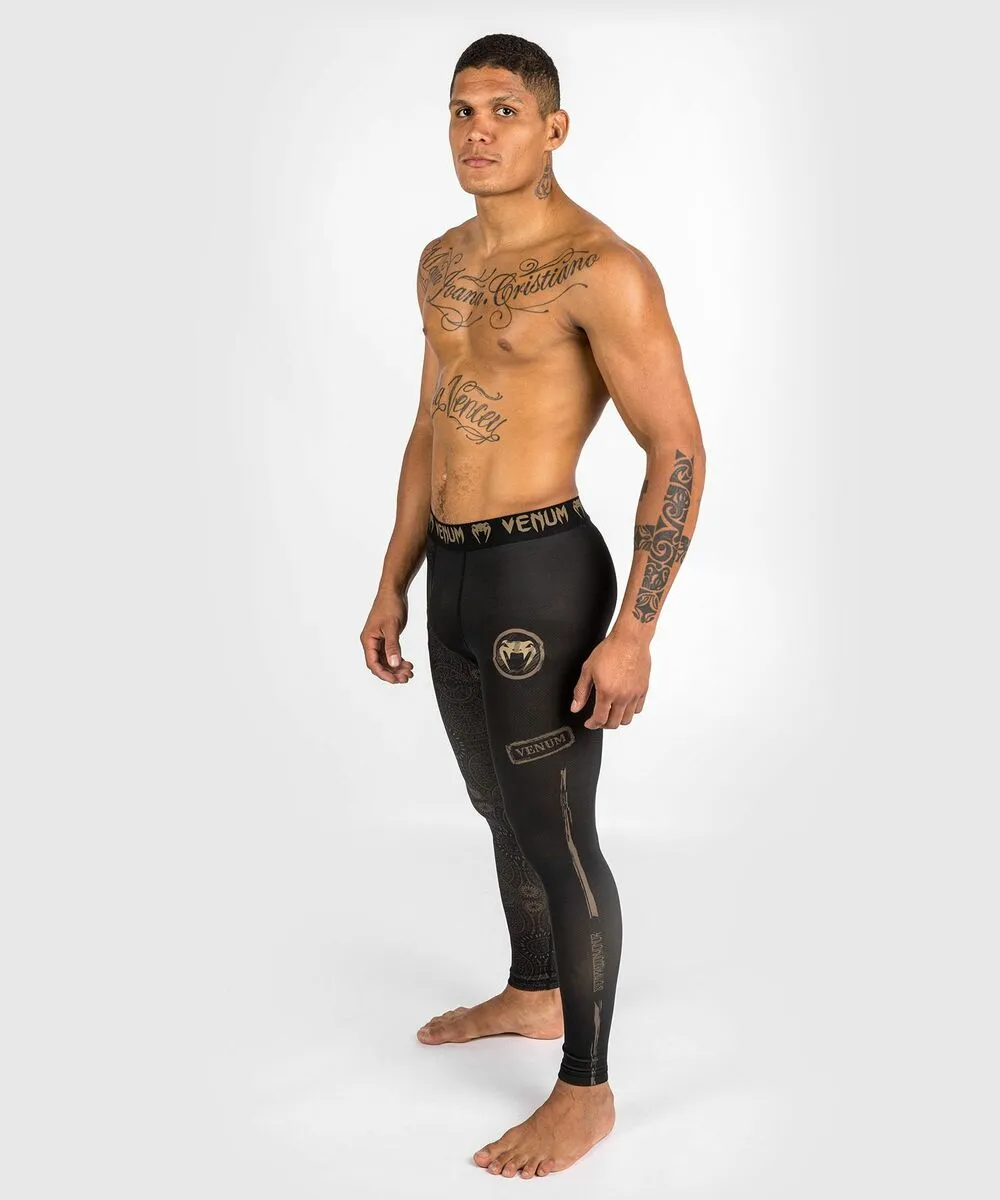 Venum Santa Muerte Dark Side Spats (23) Black/Brown 3 Venum Santa Muerte Dark Side Spats (23) Black/Brown