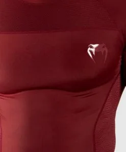 Venum GFit Rashguard - Long Sleeves Burgundy -Training gear shop 168211b931a2d02a9f37b98491e5e2dbaad03121 RASH LS GFIT BURGUNDY SD 06
