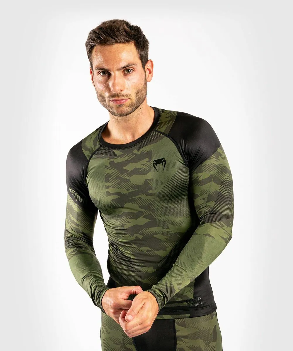 Venum Trooper LS Rashguard, Forest Camo/Black 3 Venum Trooper LS Rashguard, Forest Camo/Black
