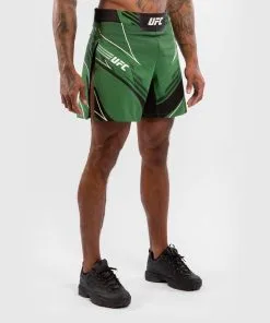 UFC Venum Authentic Fight Night Men's Gladiator Shorts - Green -Training gear shop 1a47f26eabd0bb51e690738f54cea1ad4448c9e4 VNMUFC 00003 005 05
