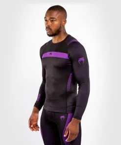 Venum NoGi 3.0 Rashguard Long Sleeves - Black-Purple 10 Venum NoGi 3.0 Rashguard Long Sleeves - Black-Purple -Training gear shop 1d61236bd3d0677ebfcdb3c504d91733e7382c18 RASH LS NOGI3.0 PURPLE 04