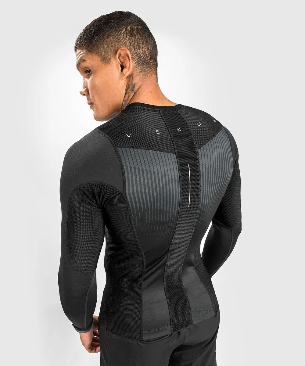 Venum Biomecha Rashguard (23) - Longsleeves Black/Grey 5 Venum Biomecha Rashguard (23) - Longsleeves Black/Grey - Image 3