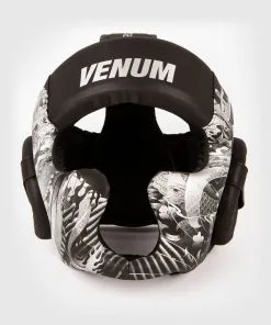 Venum YKZ21 Headgear - Black-Silver