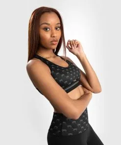 Venum Monogram 2.0 Sport Bra - Black/Pink Gold 11 Venum Monogram 2.0 Sport Bra - Black/Pink Gold -Training gear shop 27847a0b6a5af73c257b9815fb7cab189b8482ca BRA MONOGRAM BLACK PINK GOLD 35