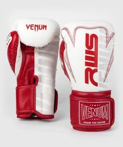 Venum RWS Boxing Gloves - White/Red