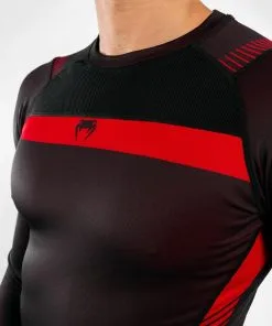 Venum NoGi 3.0 Rashguard Long Sleeves - Black-Red -Training gear shop 2c44a4d09206e1775adeadca86cf6b41adac4bed RASH LS NOGI3.0 RED 07