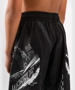 Venum GLDTR 4.0 (Gladiator) Training Shorts For Kids -Training gear shop 2cc87cea1a186f8c5737fe69b3e0a917b0a3a120 TRAINING SHORT GLADIATOR BLACK WHITE 07