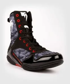 Venum Elite Boxing Shoes, Dark Camo 13 Venum Elite Boxing Shoes, Dark Camo -Training gear shop 2ccd080f9324f090775de19157d045e2a1b2ed1a BOXING SHOES ELITE DARKCAMO 03B