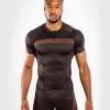 Venum NoGi 3.0 Rashguard Short Sleeves - Black-Brown -Training gear shop 3033d805835c3bff296f41b999408a454ed9de8d RASH SS NOGI3.0 BROWN 01