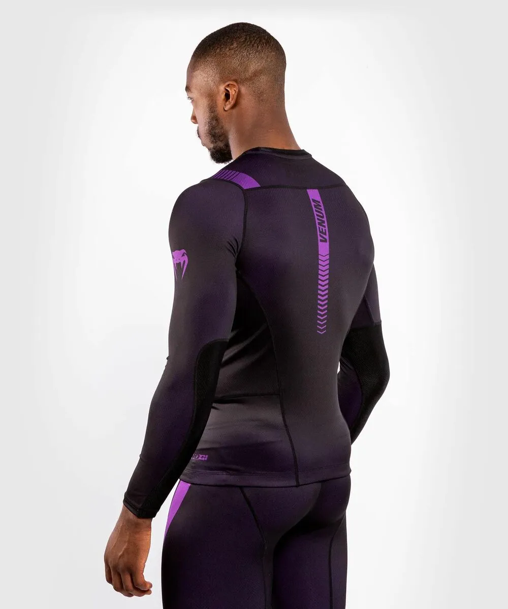 Venum NoGi 3.0 Rashguard Long Sleeves - Black-Purple 6 Venum NoGi 3.0 Rashguard Long Sleeves - Black-Purple - Image 4