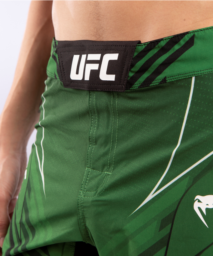 UFC Venum Pro Line Men's Shorts - Green 8 UFC Venum Pro Line Men's Shorts - Green - Image 6