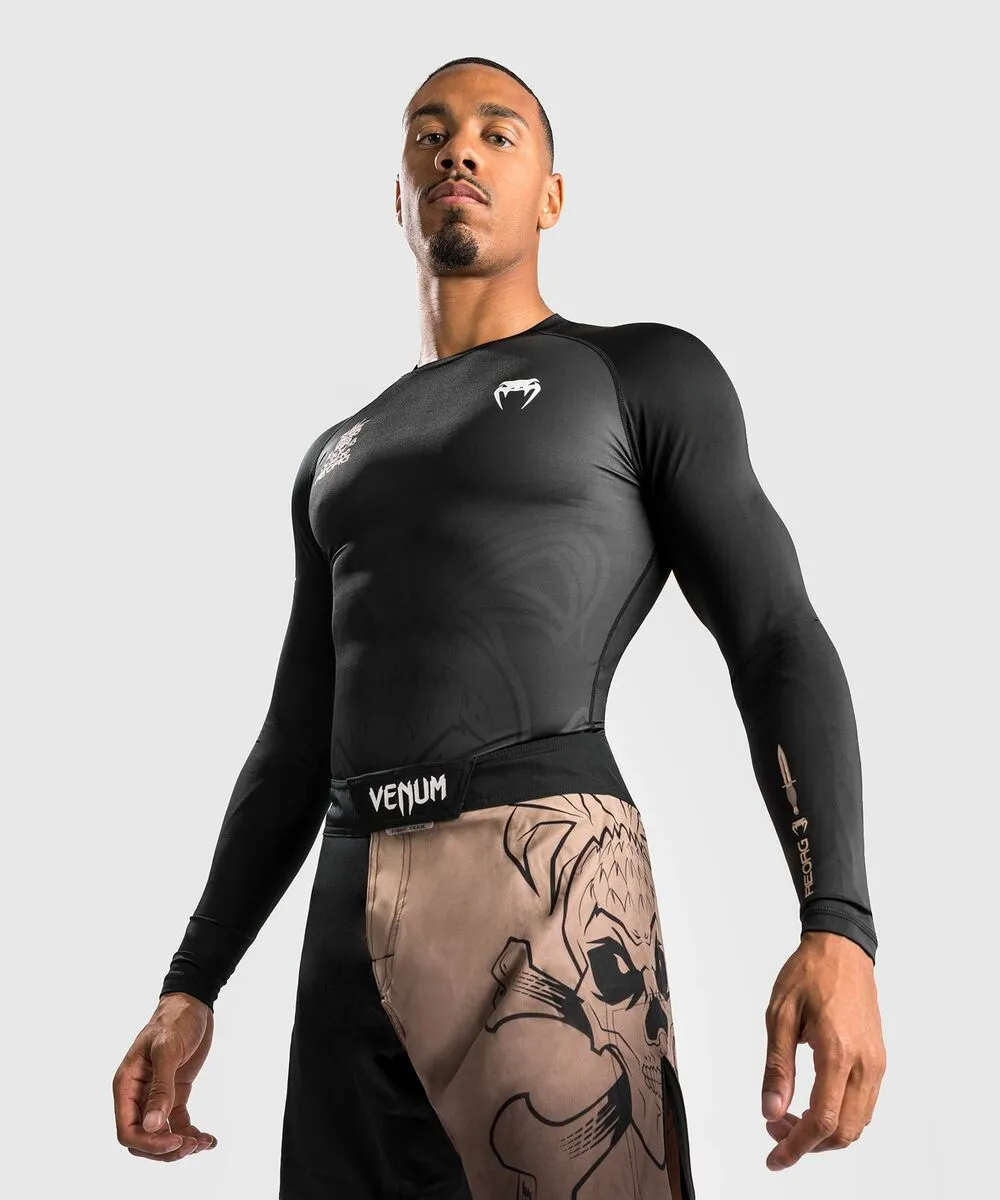 Venum Reorg Rashguard - Longsleeves Black 4 Venum Reorg Rashguard - Longsleeves Black - Image 2