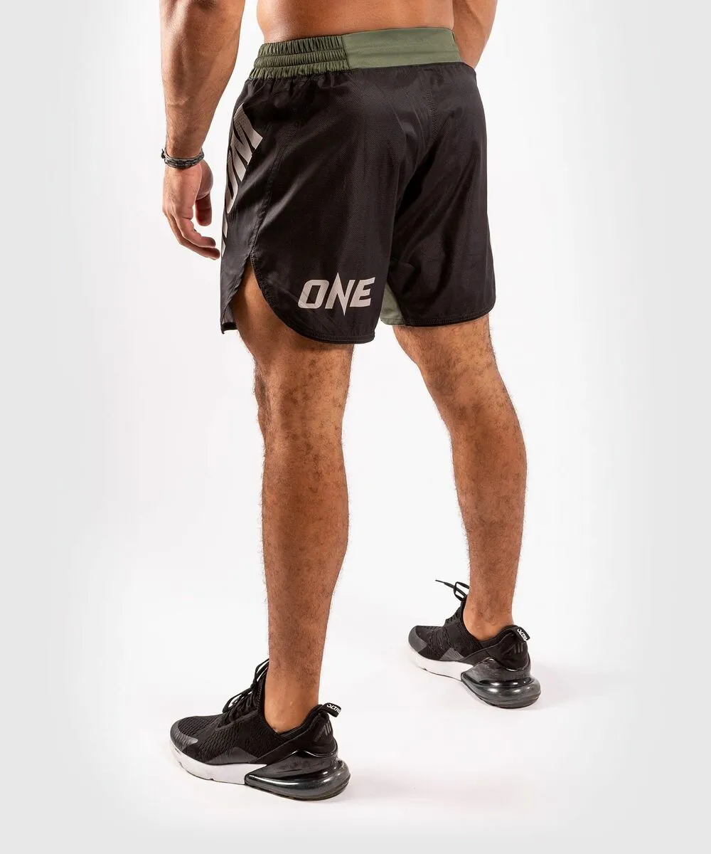 Venum One FC Impact Fightshorts - Black-Khaki 6 Venum One FC Impact Fightshorts - Black-Khaki - Image 4