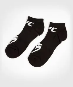 UFC Venum Authentic Fight Week Unisex Performance Sock - 2 Pairs - Black -Training gear shop 38b21c4ebedf1547918558dd10fedead2e78c6f5 VNMUFC 00057 001 05