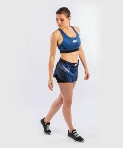 UFC Venum Authentic Fight Night Women's Skort - Blue -Training gear shop 3ad6c6dae3812a2d0548f23700c6a76547ddab25 VNMUFC 00018 004 05