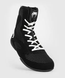 Venum Contender Boxing Shoes (23), Black-White