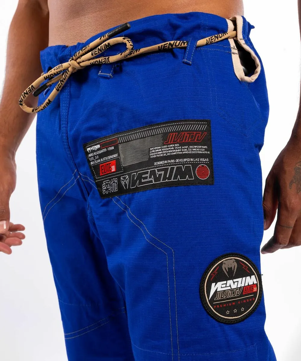Venum Elite 3.0 BJJ Gi - Blue 11 Venum Elite 3.0 BJJ Gi - Blue - Image 9