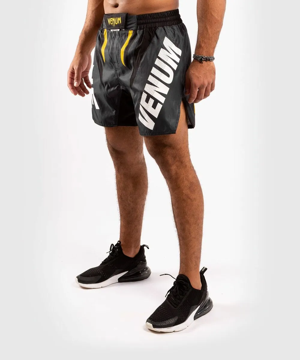 Venum One FC Impact Fightshorts - Grey-Yellow 4 Venum One FC Impact Fightshorts - Grey-Yellow - Image 2