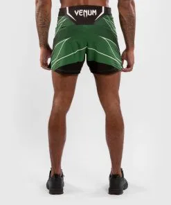 UFC Venum Authentic Fight Night Men's Shorts - Short Fit - Green -Training gear shop 43c393e87a7fbf601efac5357bffda6208361610 VNMUFC 00001 005 04B