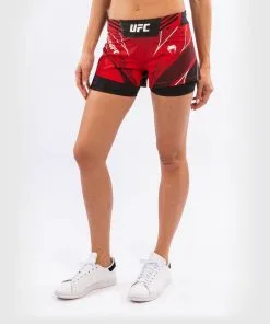 UFC Venum Authentic Fight Night Women's Shorts - Short Fit - Red 12 UFC Venum Authentic Fight Night Women's Shorts - Short Fit - Red -Training gear shop 44b67075a024ee464487e9df0c1f3cb1e8ba8f28 VNMUFC 00020 003 03
