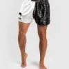 Venum Logos Muay Thai Shorts - Black-White -Training gear shop 44fd787a9bb5dfd0e4a048e61491e3351027e047 SHORT MUAYTHAI LOGOS BLACK WHITE 01