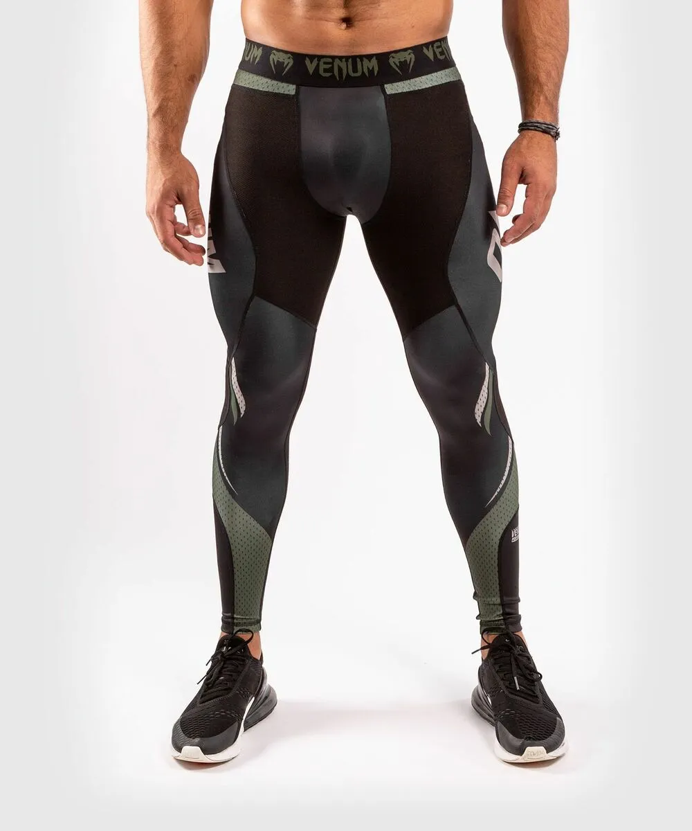 Venum One FC Impact Compression Tights - Black-Khaki 3 Venum One FC Impact Compression Tights - Black-Khaki