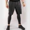 Venum GFit Training Shorts - Grey-Black 2 Venum GFit Training Shorts - Grey-Black -Training gear shop 5a8a60a6bb5c37e293c787123547b55034c00303 TRAINING SHORTS GFIT GREY BLACK SD 01 1