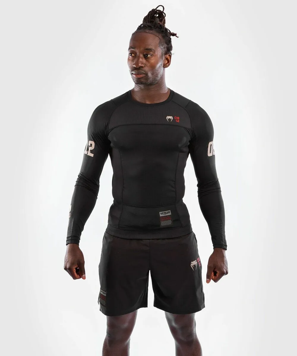 Venum Loma 08-12 Rashguard Long Sleeves - Black 3 Venum Loma 08-12 Rashguard Long Sleeves - Black