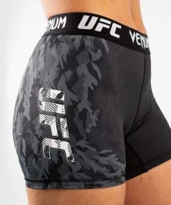 UFC Venum Authentic Fight Week Women's Performance Vale Tudo Shorts - Black -Training gear shop 5fc761773e8b3794e32414be833dde26935d0ab4 VNMUFC 00029 001 06