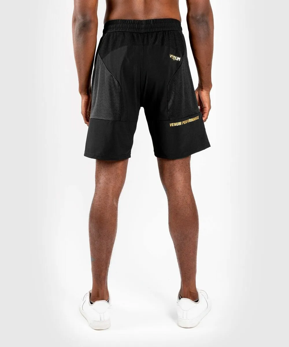 Venum GFit Training Shorts - Black-Gold 6 Venum GFit Training Shorts - Black-Gold - Image 4