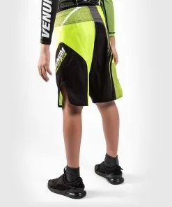 Venum Training Camp 3.0 Kids Fightshorts -Training gear shop 671c5b5bfe5bf14958f978ad4163bd2739225d46 FS VTC3 BLACK NEOYELLOW 03